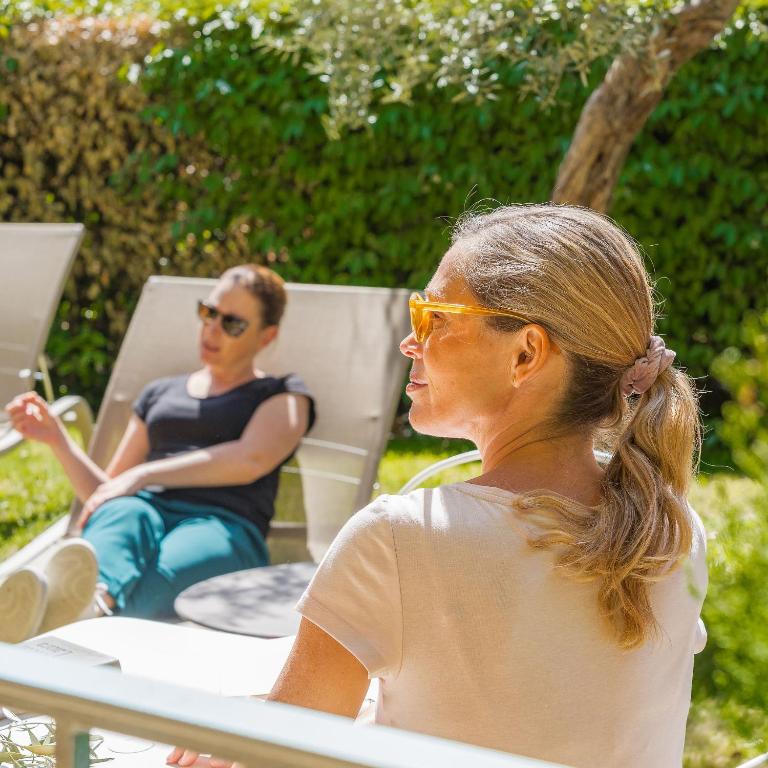 Le Mas de La Crémaillère - Habitación Doble Superior con jardín privado - 11