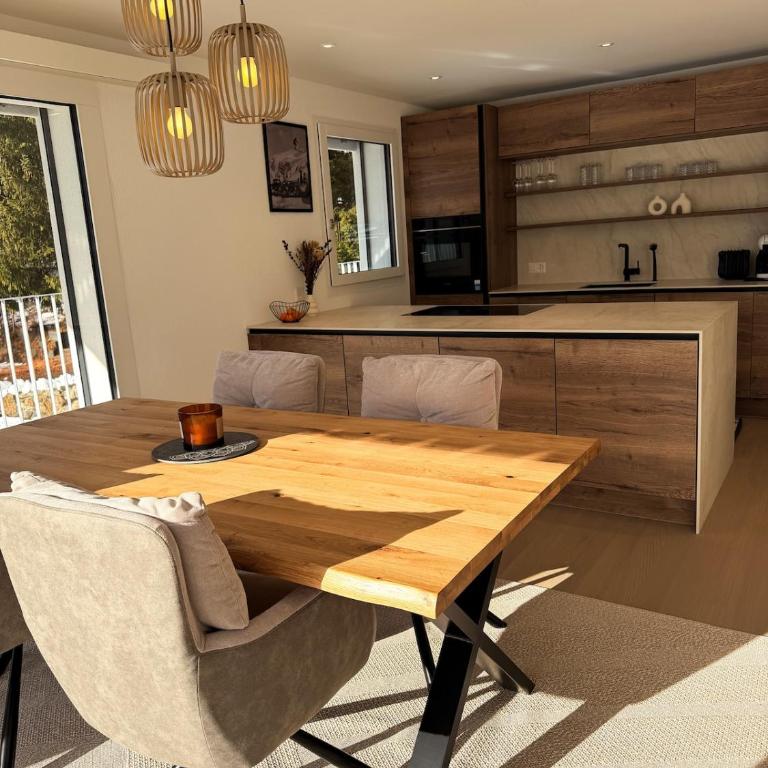 Design Apartment mit Panorama-Blick Casa Alpine Glow - Appartamento con 2 Camere da Letto e con Vista Montagna - 11