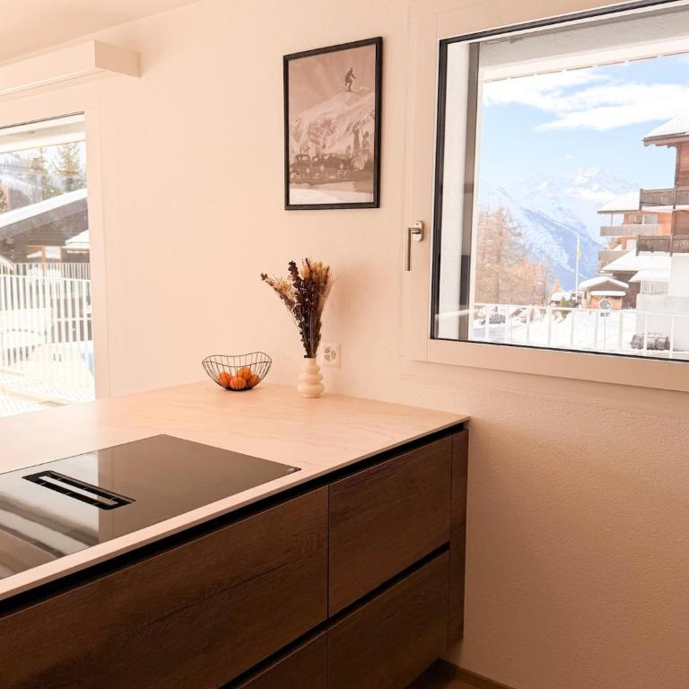 Design Apartment mit Panorama-Blick Casa Alpine Glow - Appartamento con 2 Camere da Letto e con Vista Montagna - 13
