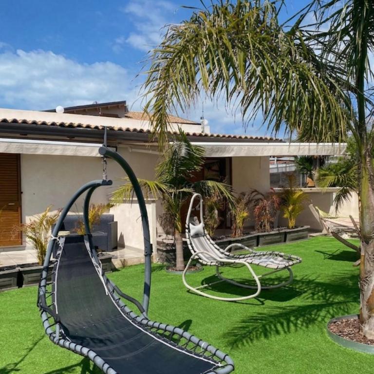 Le tenute di punta bianca - Camera Matrimoniale con Vista Giardino - 3