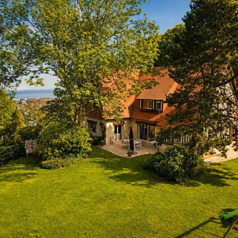 Magnifique demeure Moulin Saint-Laurent Deauville avec piscine & sauna 12 pers - Villa avec Piscine Privée - 30