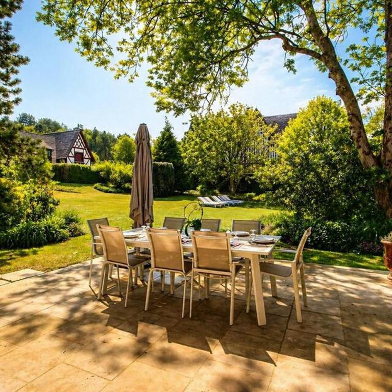 Magnifique demeure Moulin Saint-Laurent Deauville avec piscine & sauna 12 pers - Villa avec Piscine Privée - 9