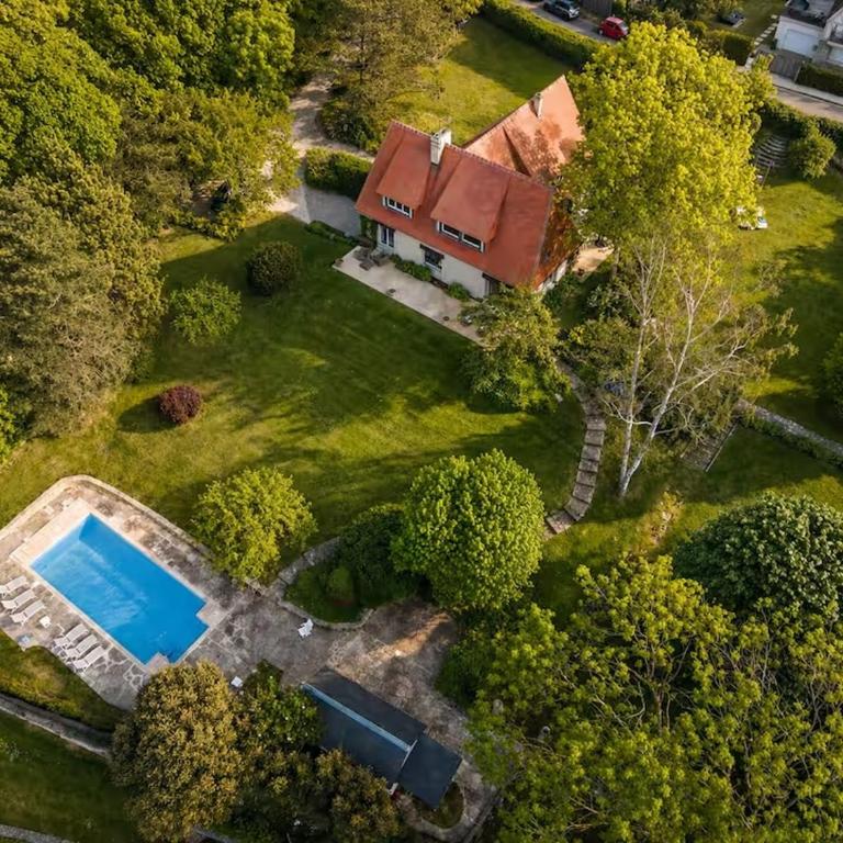 Magnifique demeure Moulin Saint-Laurent Deauville avec piscine & sauna 12 pers - Villa avec Piscine Privée - 2