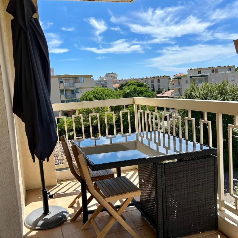 Studio Côte & Sable - 8 min à pied de la mer - One-Bedroom Apartment - 3