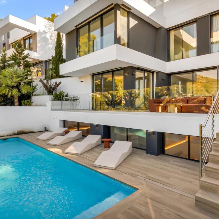 Villas Pinares - Sea,City,Mountain Views, Gym SaltPool BBQ - Beach 2km, City 5km - Villa with Private Pool - 39