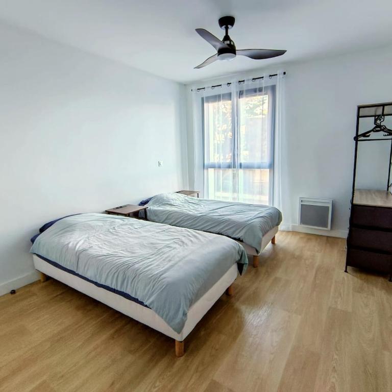 Grand appartement de 90m2 à 200m de la plage - Apartment mit 2 Schlafzimmern und Terrasse - 10