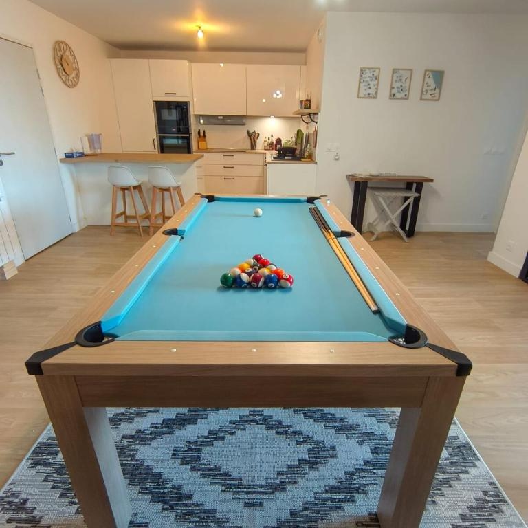 Grand appartement de 90m2 à 200m de la plage - Apartment mit 2 Schlafzimmern und Terrasse - 14