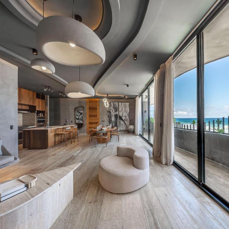 Oceanfront 3BR Luxury Maiim Tankah with Pool & Gym - Apartamento - 2