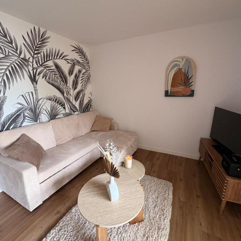 Appartement Canet en Roussillon, piscine, terrain tennis, balcon, plancha, 4 couchage - Appartement 2 Chambres - 1