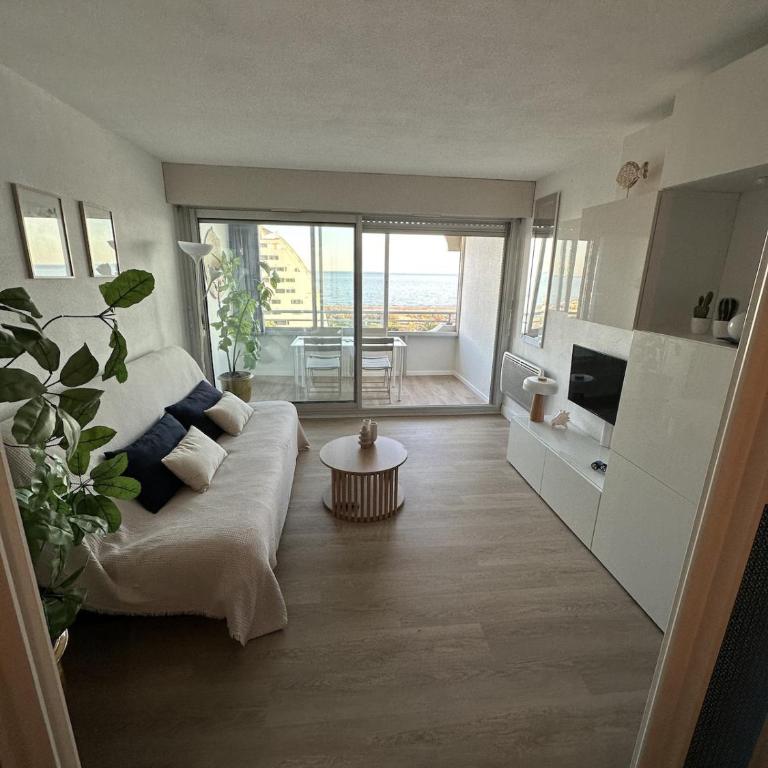 Studio magnifique vue mer 7é étage Garage privé ! - Apartment mit 1 Schlafzimmer - 4