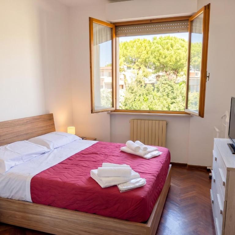 Perugia - 10 min Centre and Station, Free Parking - Appartamento con 3 Camere da Letto e con Balcone - 2
