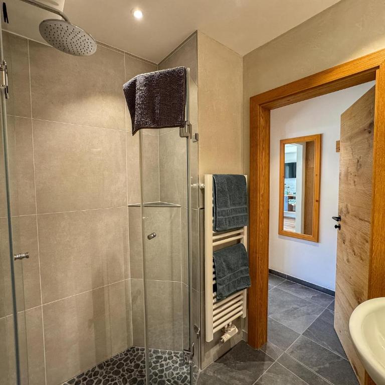 Ferienwohnung Heimatblick - Apartment mit Dusche - 11