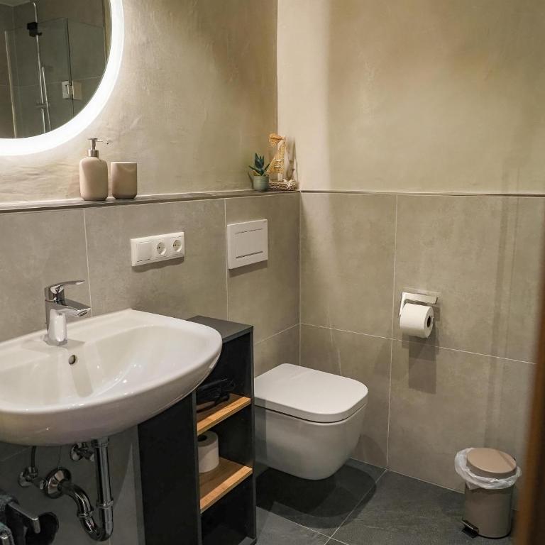 Ferienwohnung Heimatblick - Apartment mit Dusche - 12