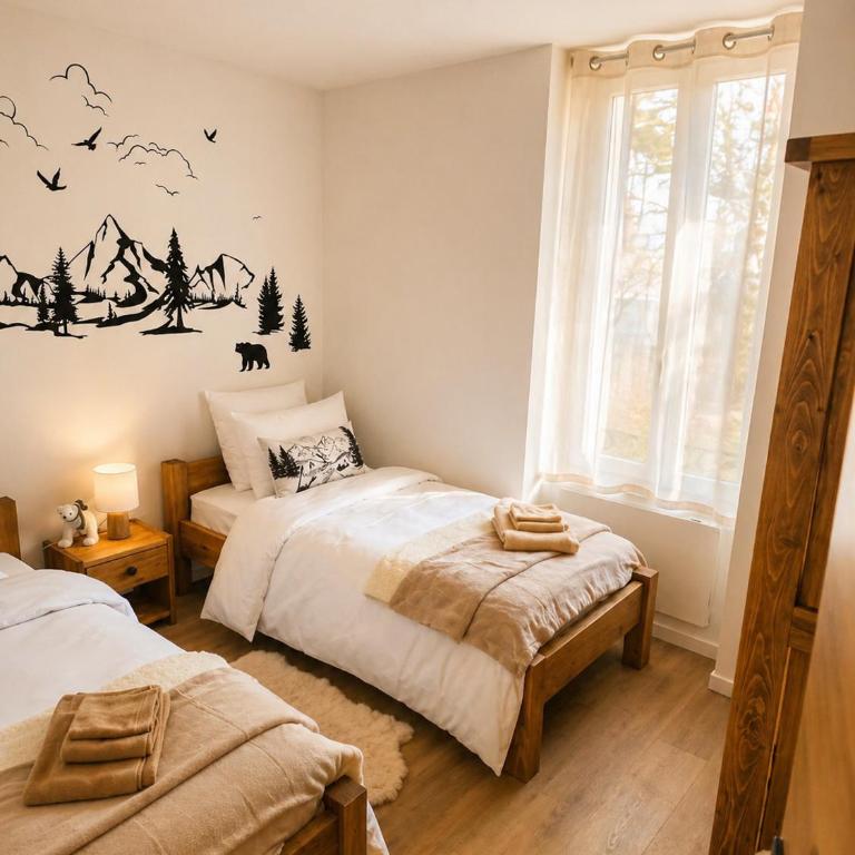 Le Terrier- Chaleureux avec Jardin privatif et parking pour 2 voitures - Apartment mit 2 Schlafzimmern - 30
