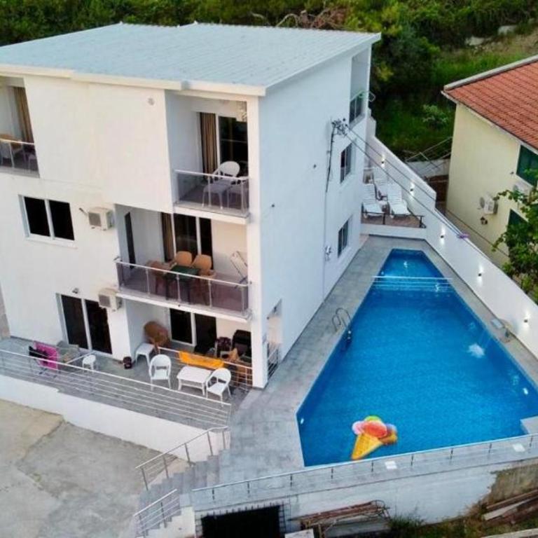 Dilan apartments by the sea - Apartman sa 2 Spavaće Sobe, Balkonom i Pogledom na More - 7