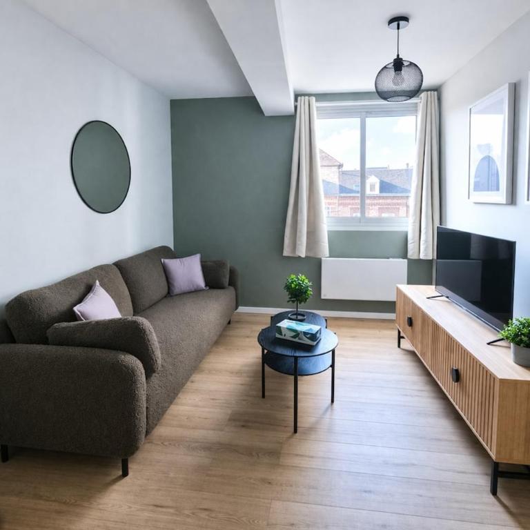 Cœur de Rouen 3 Chambres Moderne - Three-Bedroom Apartment - 6