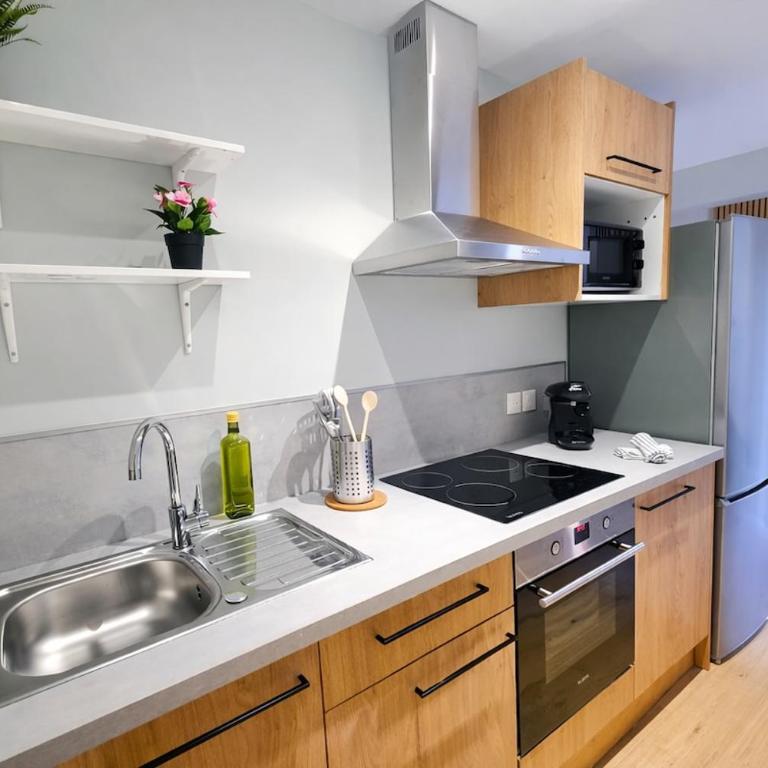 Cœur de Rouen 3 Chambres Moderne - Three-Bedroom Apartment - 18