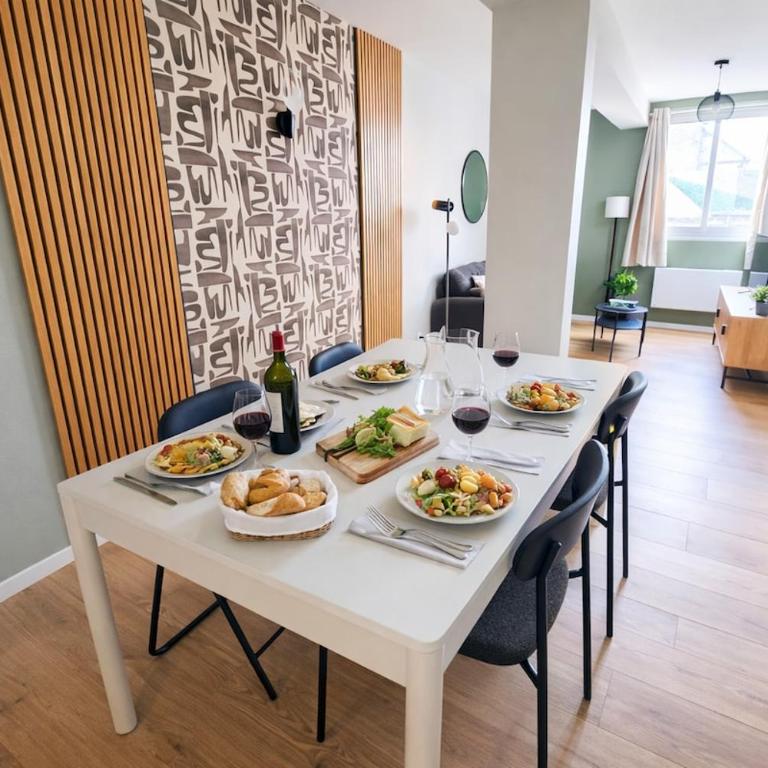 Cœur de Rouen 3 Chambres Moderne - Three-Bedroom Apartment - 20