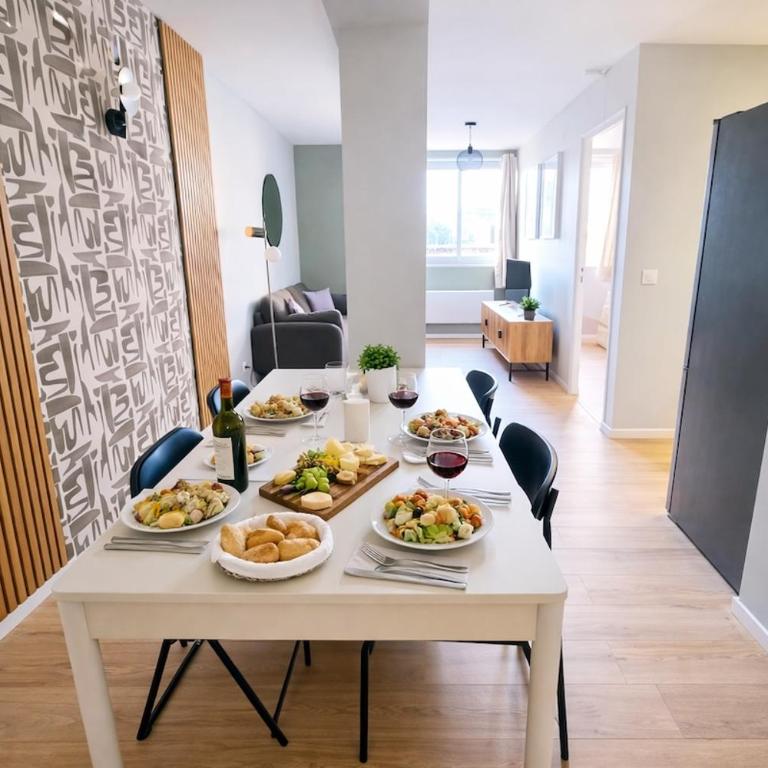 Cœur de Rouen 3 Chambres Moderne - Three-Bedroom Apartment - 31