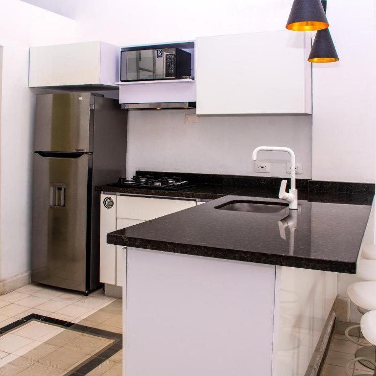Estudio encantador Balcón con piscina Santo Domingo - One-Bedroom Apartment - 2