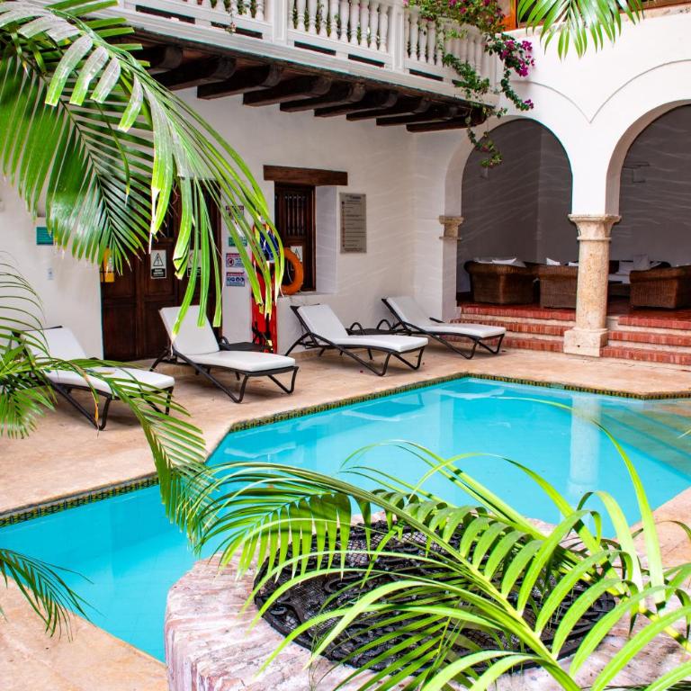 Estudio encantador Balcón con piscina Santo Domingo - One-Bedroom Apartment - 5