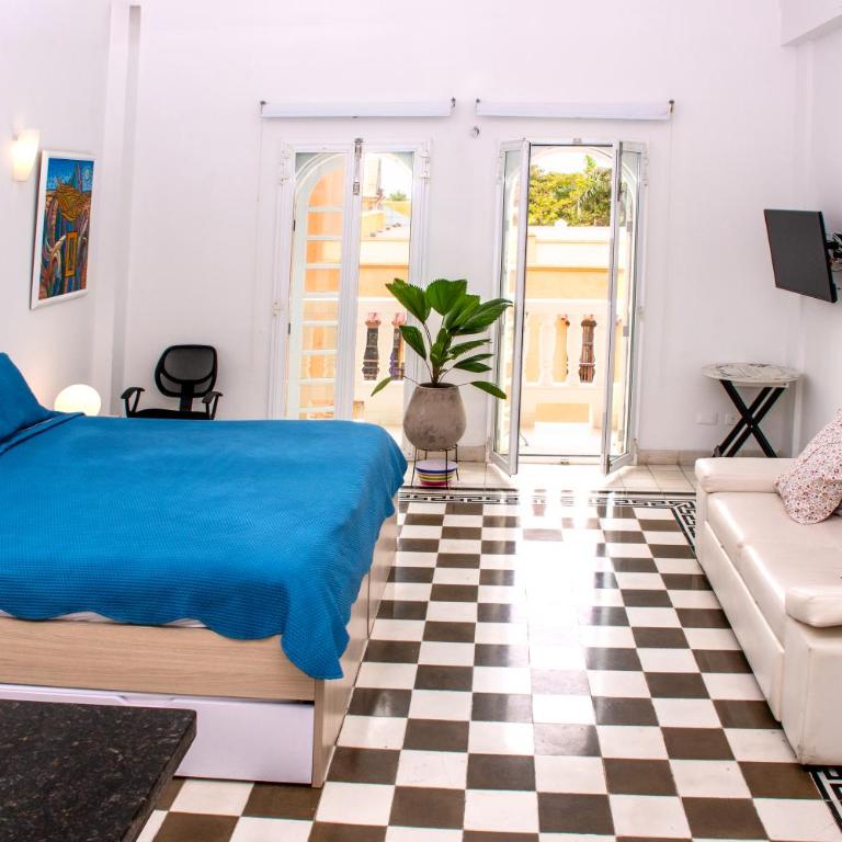 Estudio encantador Balcón con piscina Santo Domingo - One-Bedroom Apartment - 6
