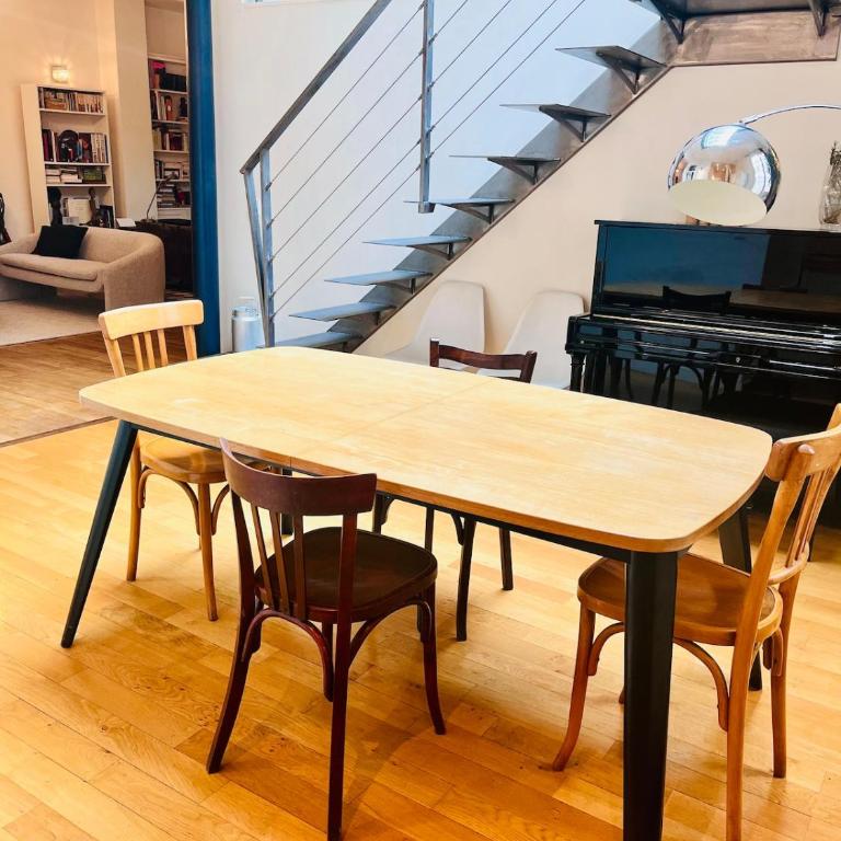 Stylish loft, premium location, 120sqm, 3 Br, AC - Appartement 3 Chambres - 6