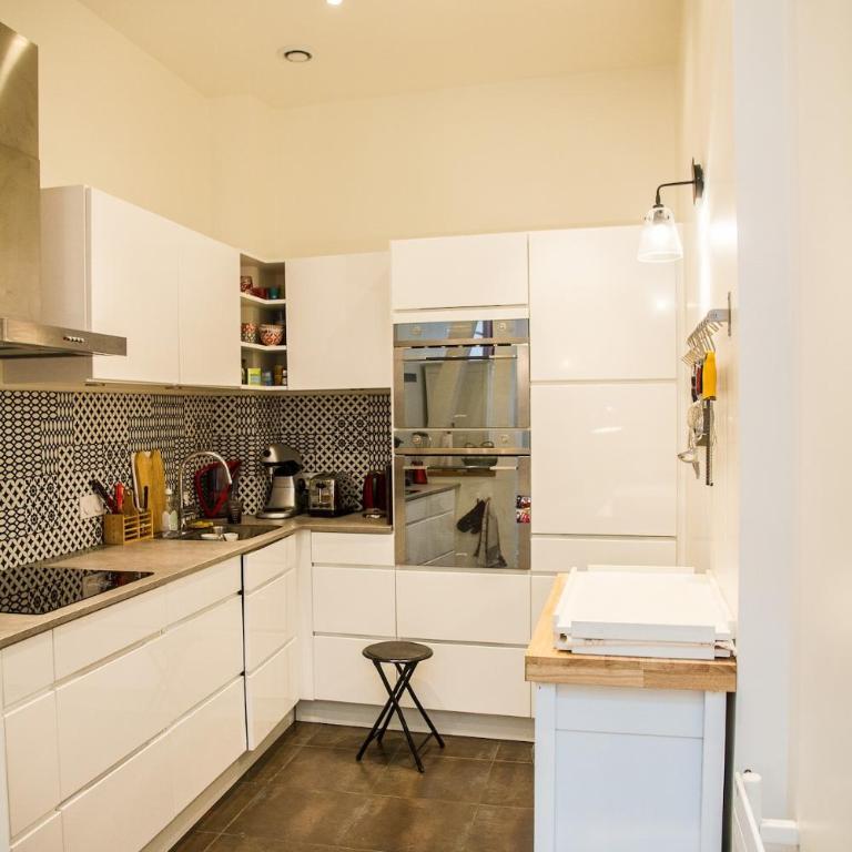 Stylish loft, premium location, 120sqm, 3 Br, AC - Appartement 3 Chambres - 12