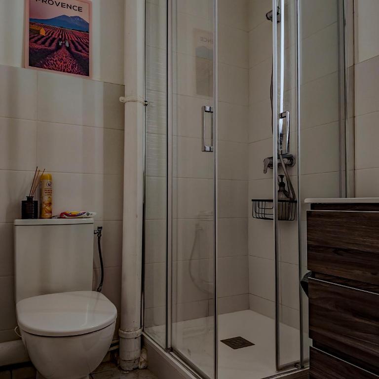 Joli studio climatisé rénové Aix-en-Provence - One-Bedroom Apartment - 12