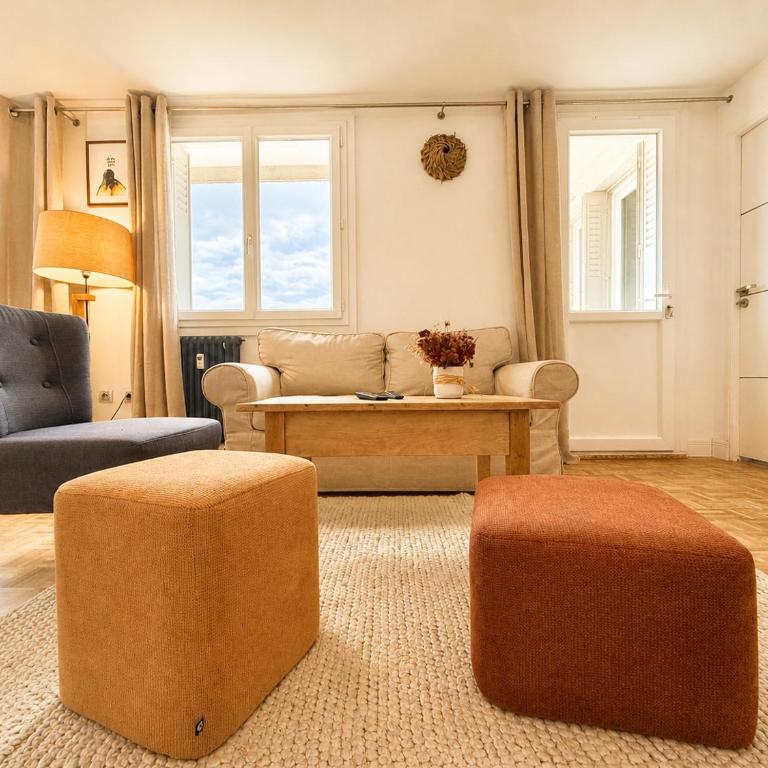 " Vue Pyrénées " Terrasse - Wifi - Linge Fourni - Appartement 2 Chambres avec Balcon - 7