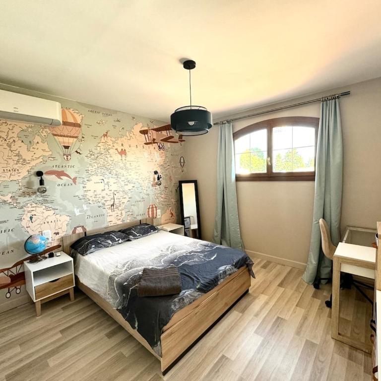 Villa au calme avec piscine dans le sud - Villa 3 Chambres - 6