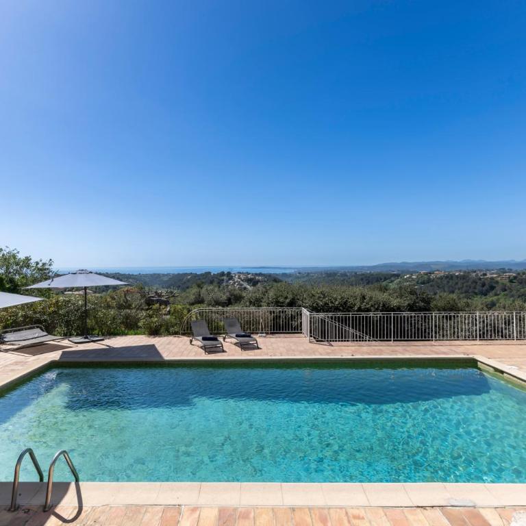 Panorama des Anges - Villa familiale vue mer, piscine, bassin enfant - Villa - 24