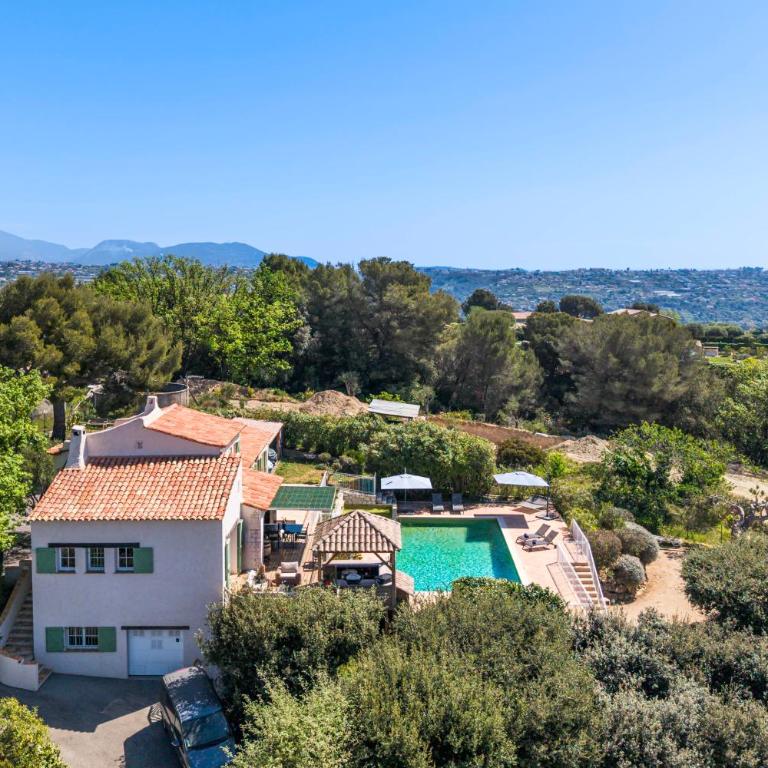Panorama des Anges - Villa familiale vue mer, piscine, bassin enfant - Villa - 27