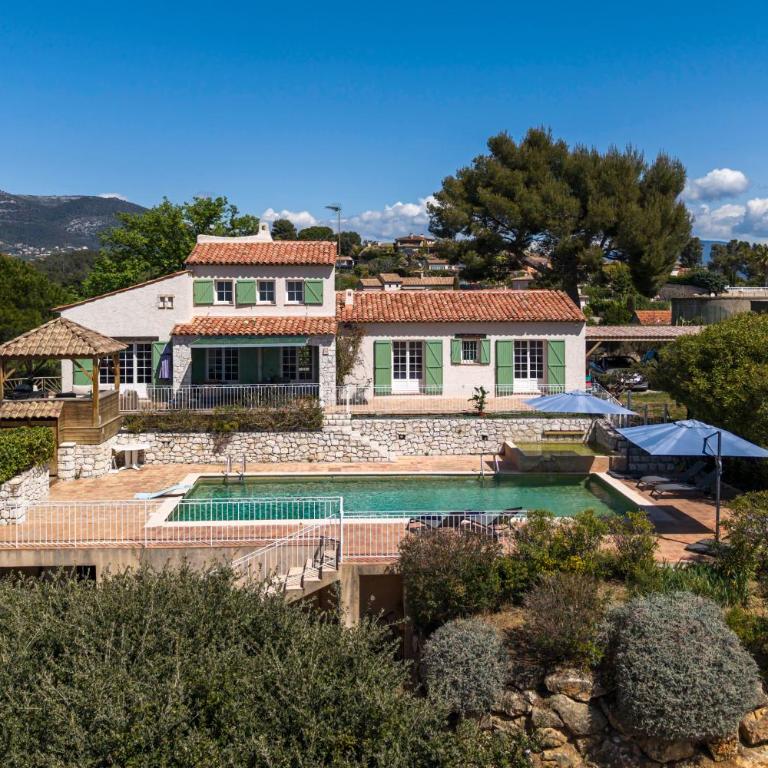 Panorama des Anges - Villa familiale vue mer, piscine, bassin enfant - Villa - 30