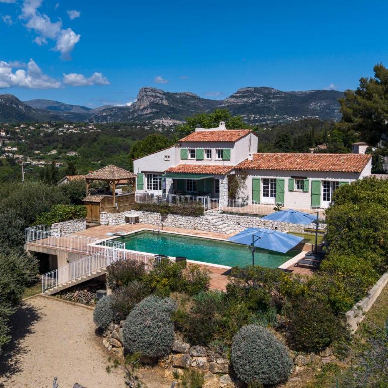 Panorama des Anges - Villa familiale vue mer, piscine, bassin enfant - Villa - 1