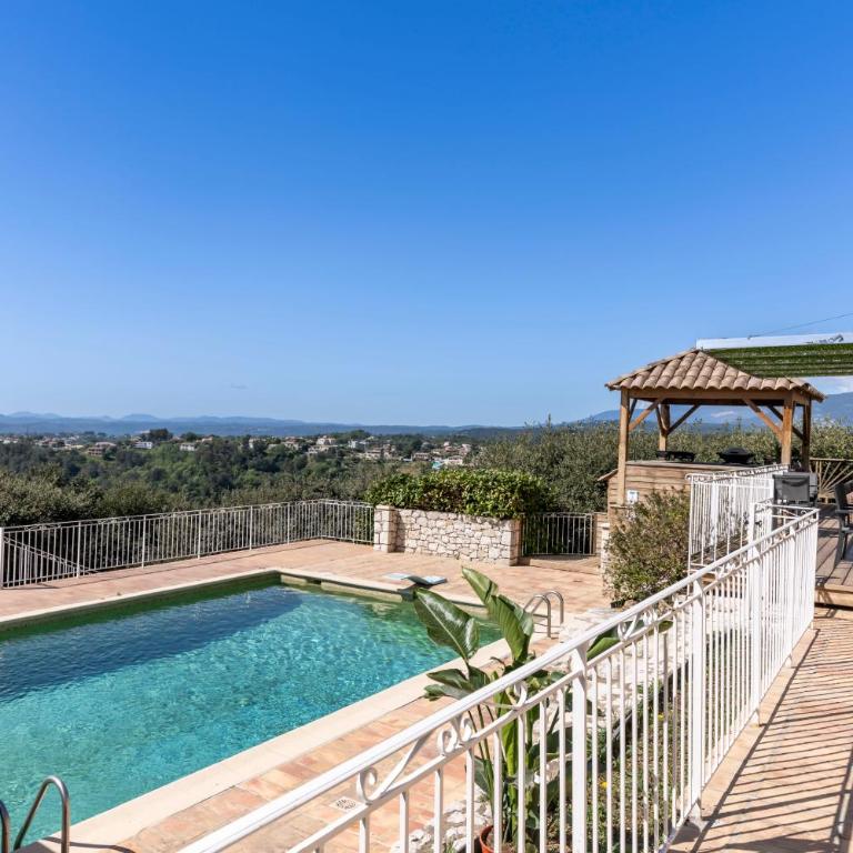 Panorama des Anges - Villa familiale vue mer, piscine, bassin enfant - Villa - 37