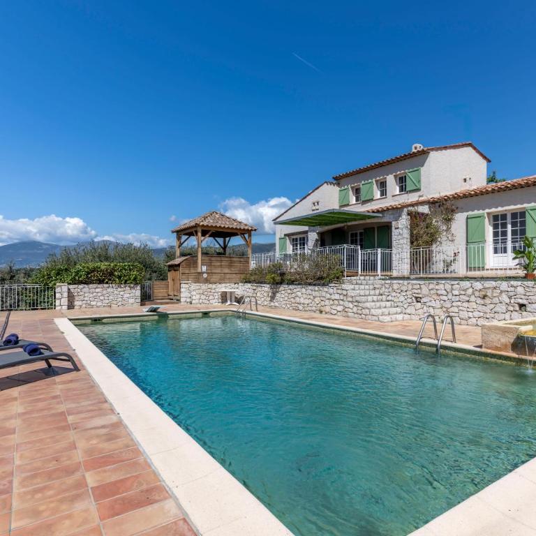 Panorama des Anges - Villa familiale vue mer, piscine, bassin enfant - Villa - 41