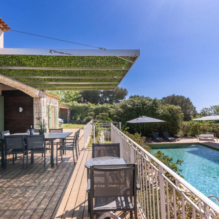 Panorama des Anges - Villa familiale vue mer, piscine, bassin enfant - Villa - 40