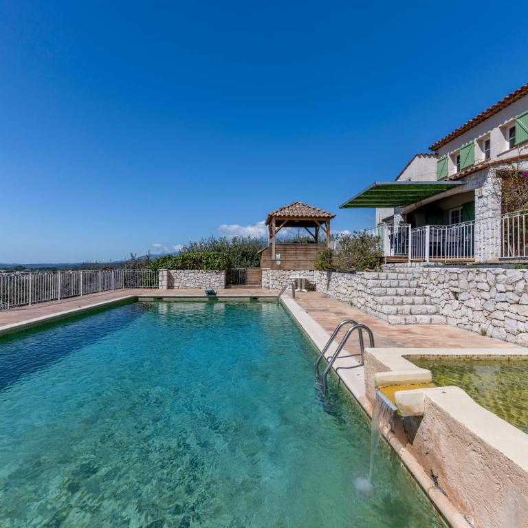 Panorama des Anges - Villa familiale vue mer, piscine, bassin enfant - Villa - 39