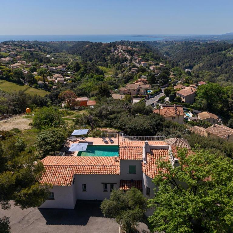 Panorama des Anges - Villa familiale vue mer, piscine, bassin enfant - Villa - 55