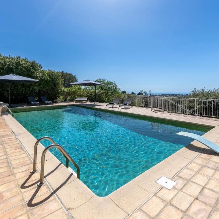 Panorama des Anges - Villa familiale vue mer, piscine, bassin enfant - Villa - 3