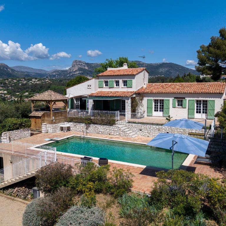 Panorama des Anges - Villa familiale vue mer, piscine, bassin enfant - Villa - 58