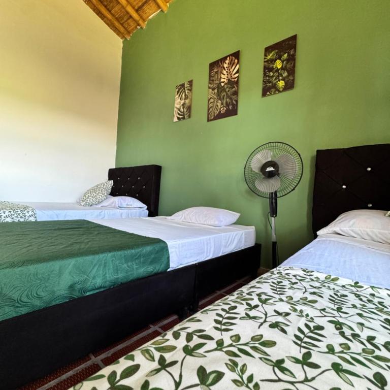 Finca Hotel Cabaña Fercho - Habitación Familiar Estándar - 2