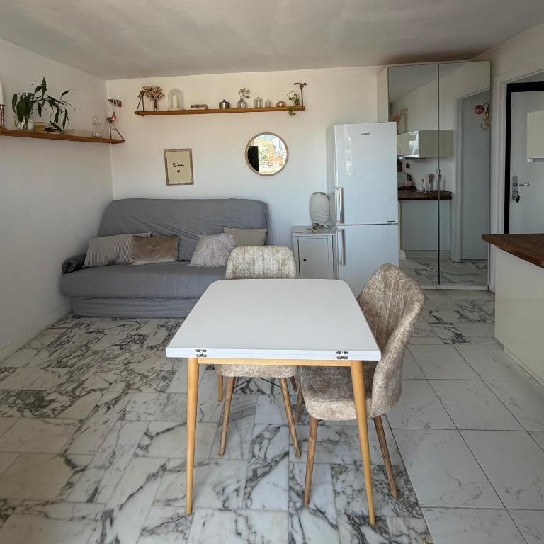 Appartement cozy à 2 pas de la plage, grande terrasse et parking - Appartement 1 Chambre - 6