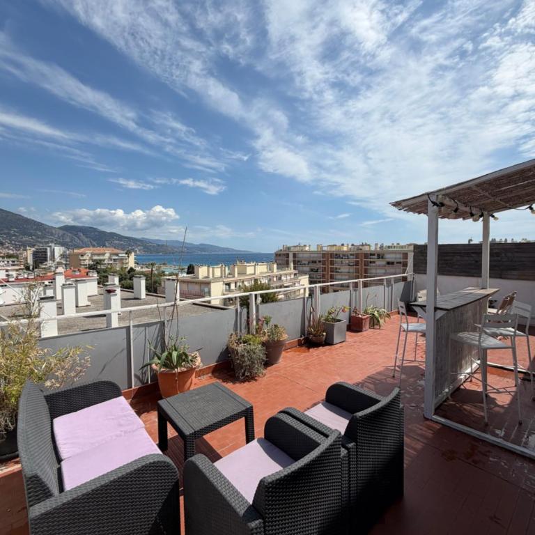 Appartement cozy à 2 pas de la plage, grande terrasse et parking - Appartement 1 Chambre - 10