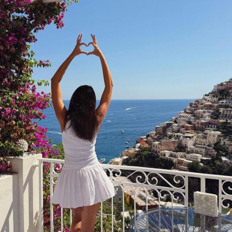 Santiago vacation home in Positano - Three-Bedroom Apartment with Ocean View - 15
