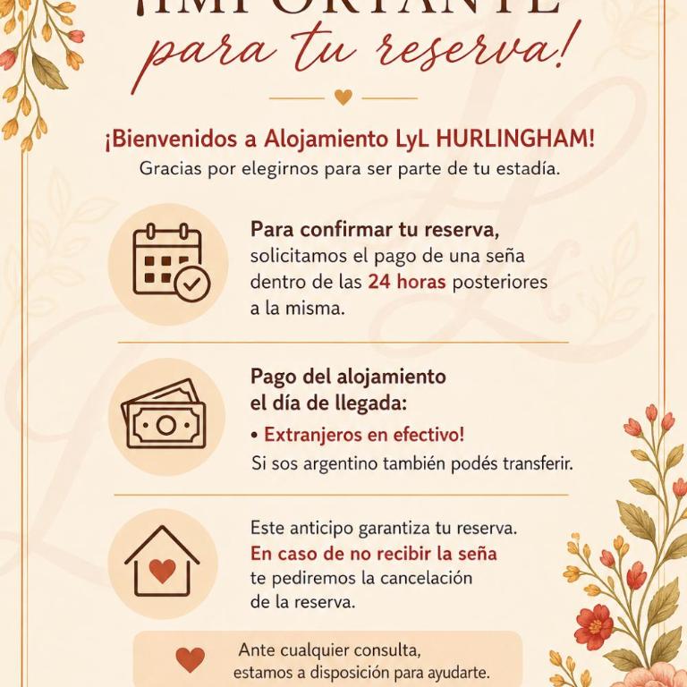 LyL HURLINGHAM alojamiento privado - Apartamento de 2 dormitorios - 1
