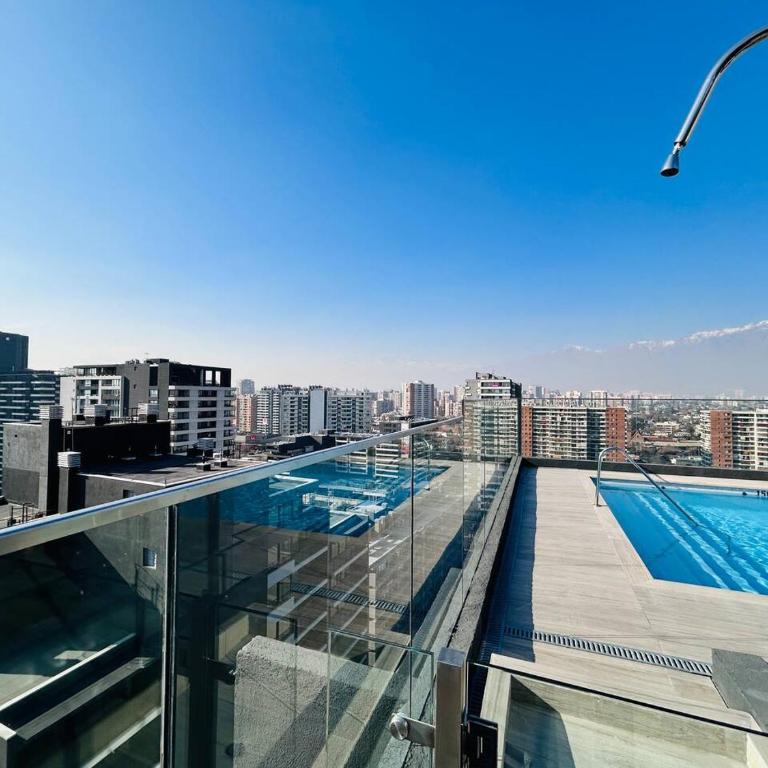 Depto. con Gym de 3 Pisos y Piscina. Ñuñoa - Apartment - 28
