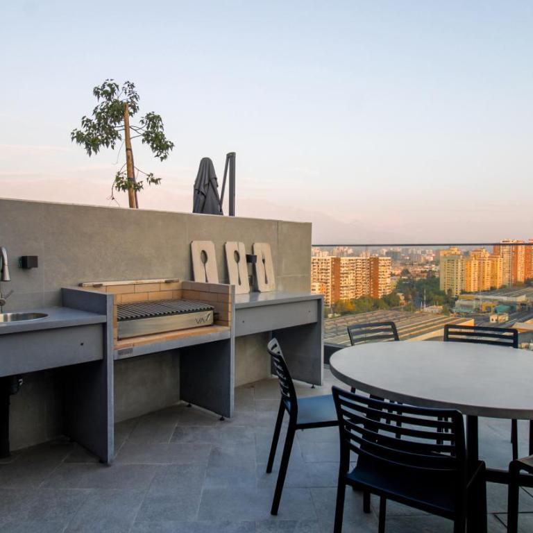 Depto. con Gym de 3 Pisos y Piscina. Ñuñoa - Apartment - 44