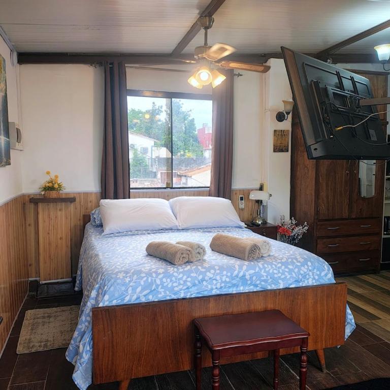 Loft with office, balcony, and grill - Apartamento de 1 dormitorio - 15